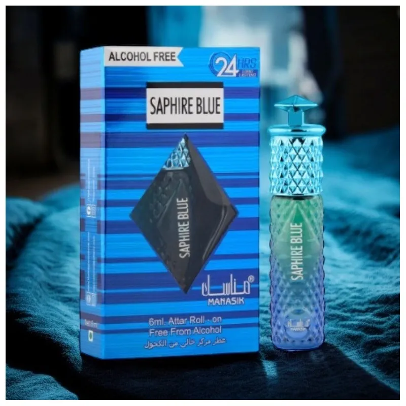 Parfum Roll On Dubai Saphire Blue