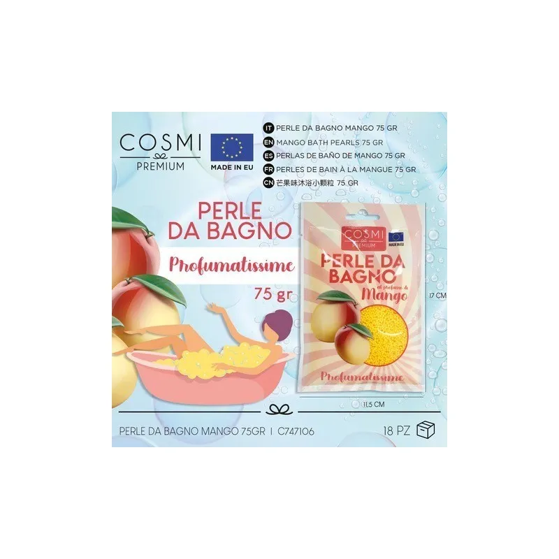 Perles Bain Mangue Cosmi Premium