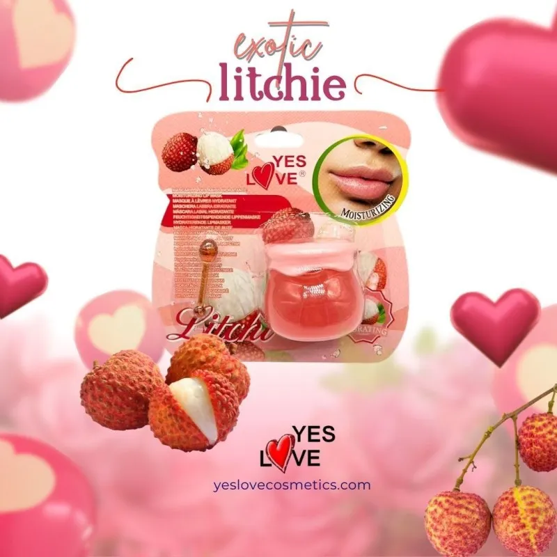 Yes Love Masque Lèvres Glossy Litchies 