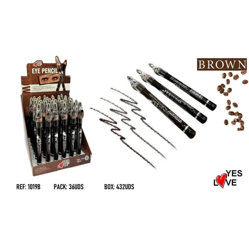 Yes Love Crayon Yeux Sourcils  Brun