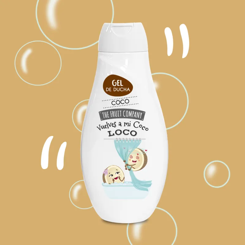 Gel Douche The Fruit Company Coco 600Ml Gel Douche The Fruit Company Coco 600Ml