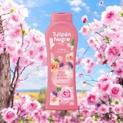 Gel Douche Tulipan Negro Rose Bloom 650Ml