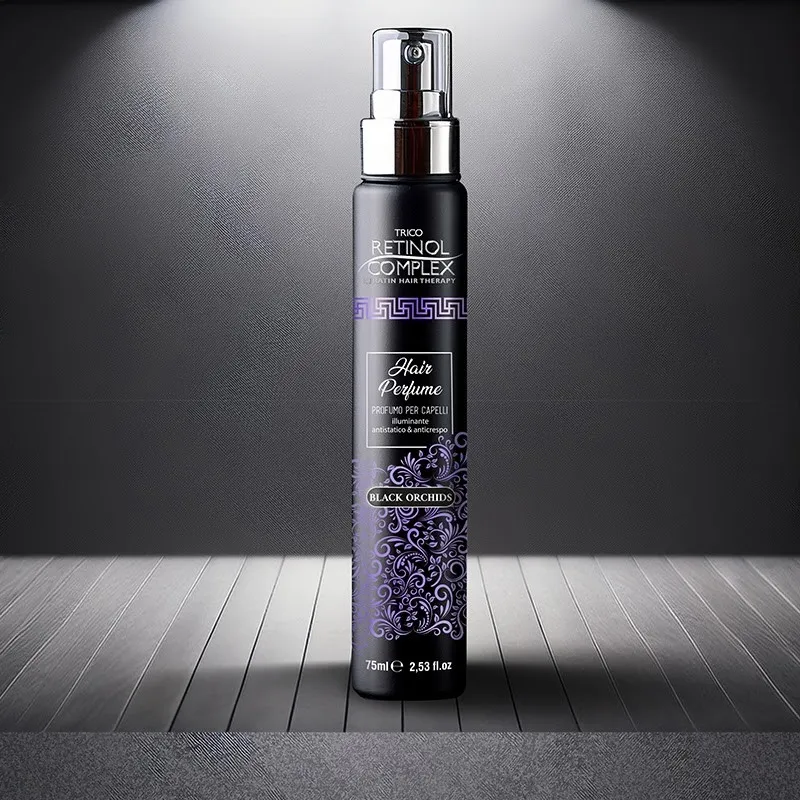 PARFUM ELIXIR SUBLIME POUR CHEVEUX "BLACK ORCHID" DE CHEZ RETINOL COMPLEX PARFUM ELIXIR SUBLIME POUR CHEVEUX "BLACK ORCHID" DE CHEZ RETINOL COMPLEX