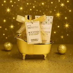 Lot de 6 (4€ la pièce) - Mini coffret baignoire scented bath gold -  Idc institute 12115