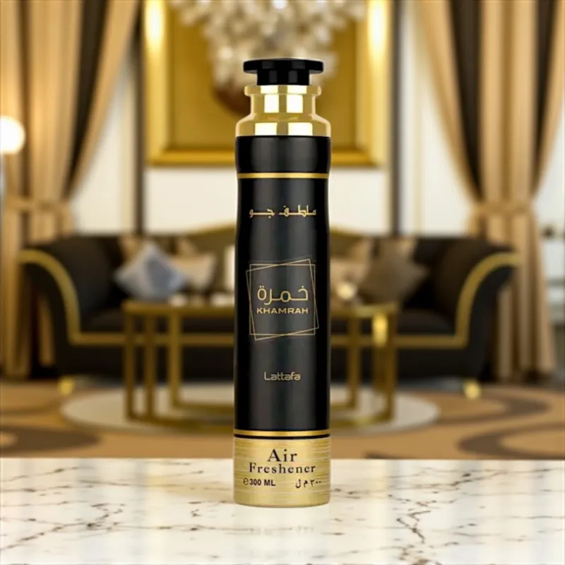 Lot de 6 (2€ pièce) Désodorisant d'intérieur Khamrah 300ml - Lattafa