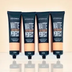 D'Donna Fond De Teint Matte  4 Teintes