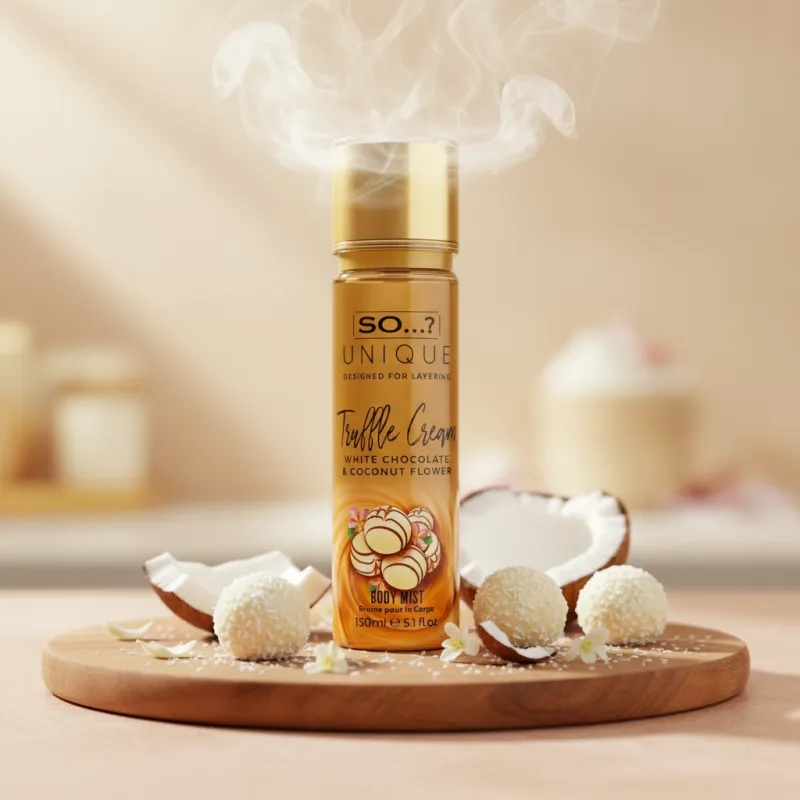 Lot de 6 (4€ la pièce) - Brume Corps Truffle Cream 150 ml - So Unique Lot de 6 (4€ la pièce) - Brume Corps Truffle Cream 150 ml - So Unique