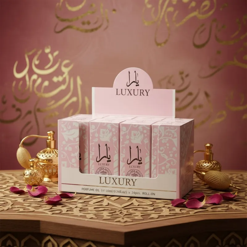 Lot de 12 (1,10€ la pièce) - Huile parfumé Sans Alcool  Roll On 10ml  - Luxury