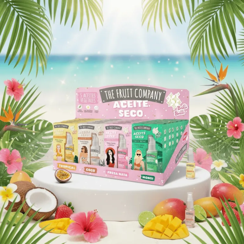 Présentoir Huiles Sèches Tfc