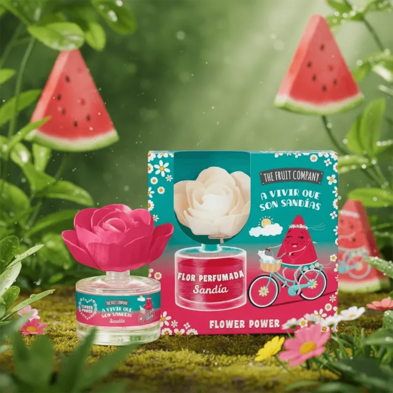 Coffret Fleur Mikado Pastèque 50Ml