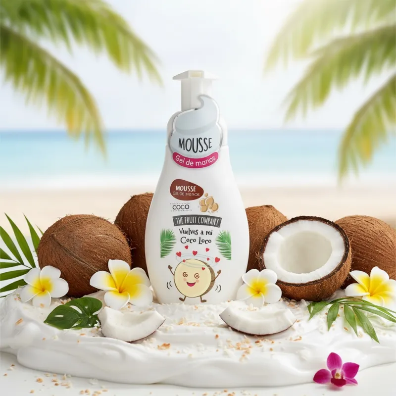 Savon Mousse The Fruit Company Coco 250Ml Savon Mousse The Fruit Company Coco 250Ml