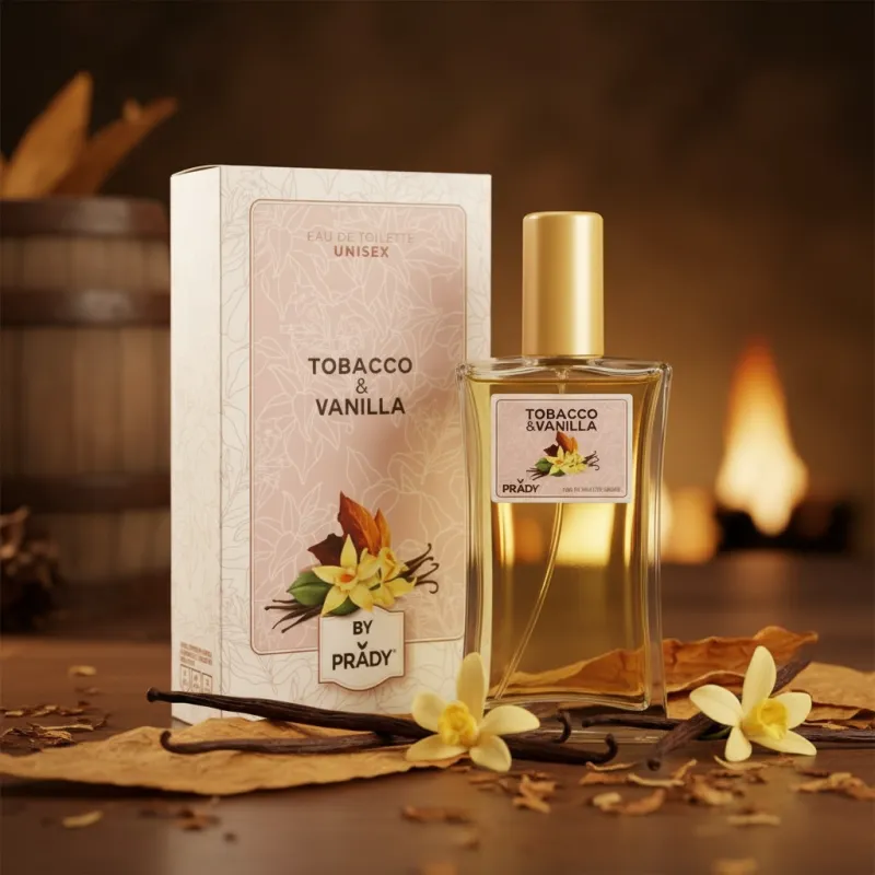 Lot de 6 (1,60€ la pièce) - Tobacco & Vanilla  90ml -  PRADY