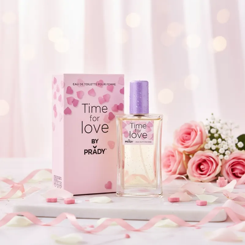 Lot de 6 (1,60€ la pièce) - Time For Love  90ml -  PRADY