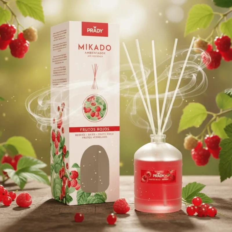 Mikado Prady Ambiance Fruits Rouges 100Ml