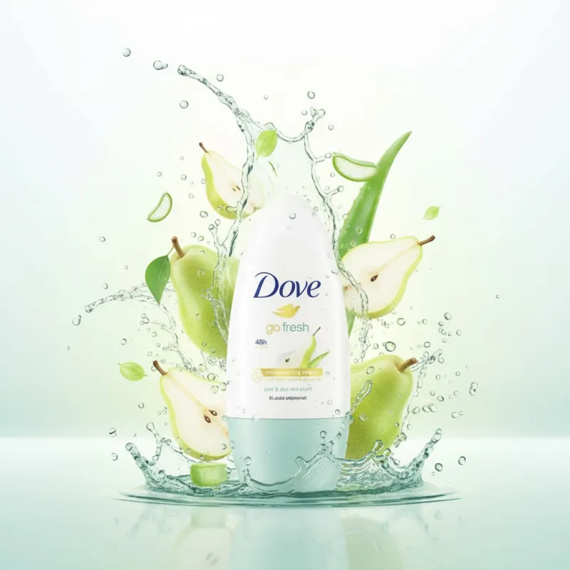 Lot de 6 (1,30€ La pièce) - Déodorant 48H Poire et Aloe Vera 50ml - Dove