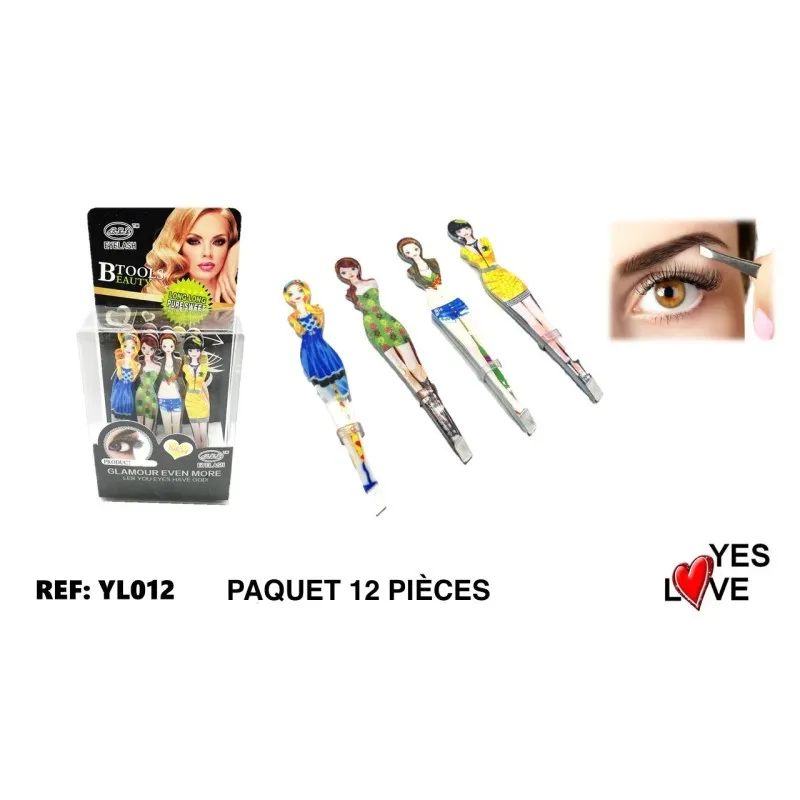 PINCE À ÉPILER POUPÉE YES LOVE