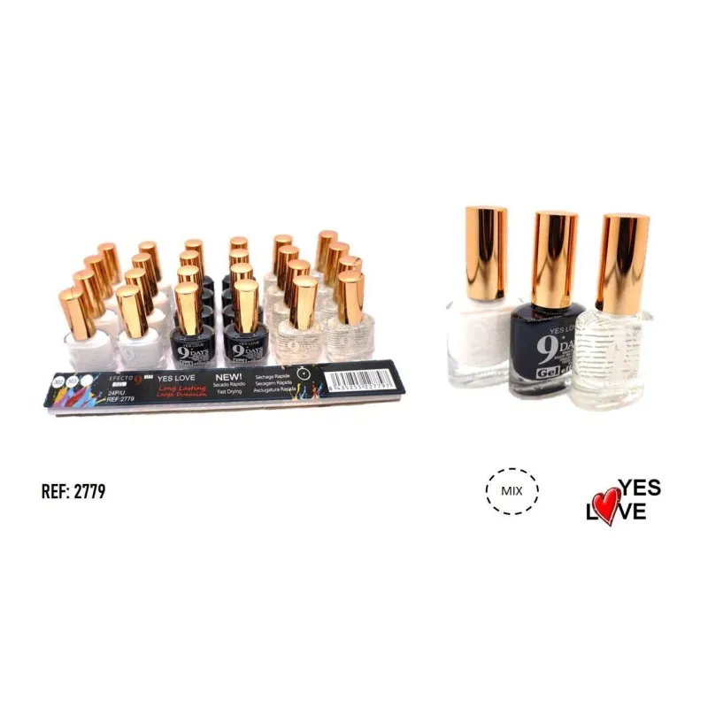 Yes Love Vernis Effet Gel Trio  