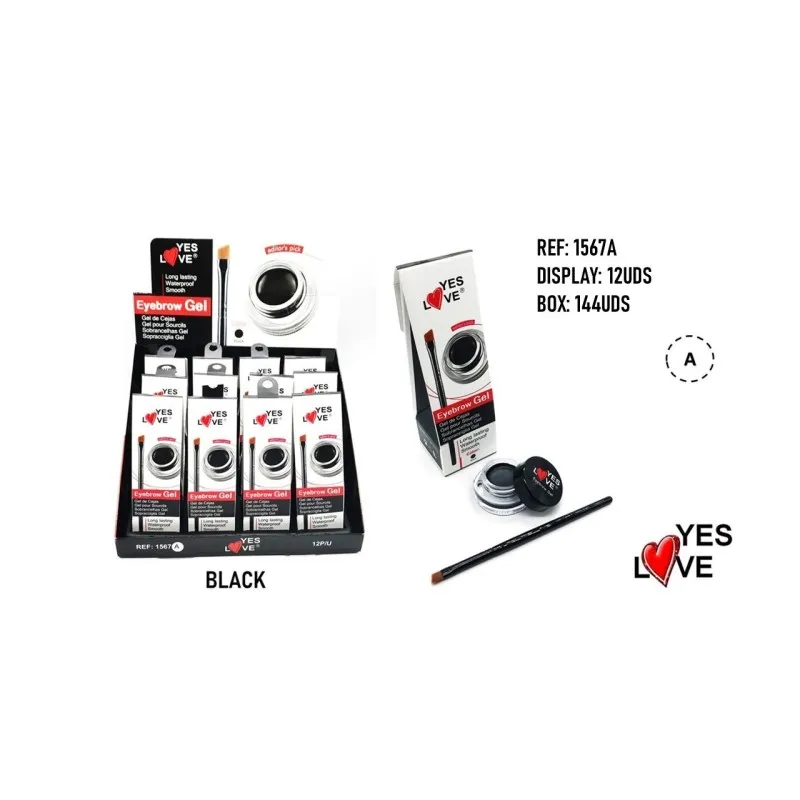 Gel Sourcils Noir Yes Love