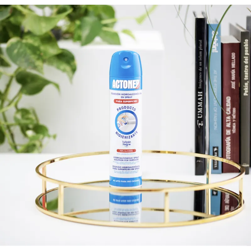 Spray Désinfectant Tulipán Negro 400Ml