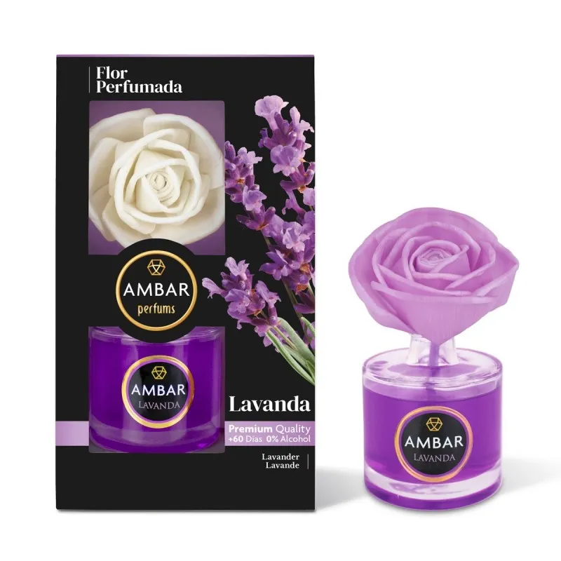 Diffuseur Fleur Ambar Lavande 75Ml
