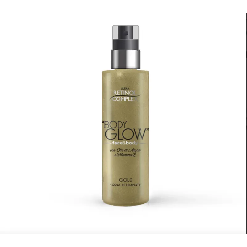 Spray Body Glow Face&Body Gold