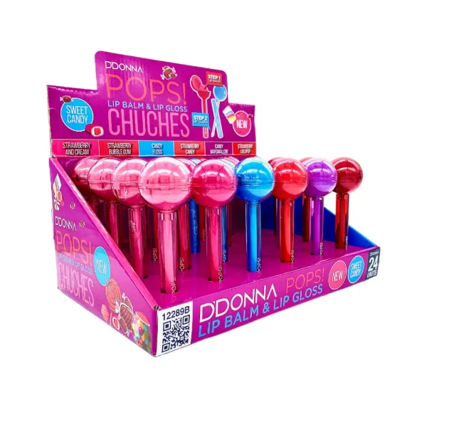 GLOSS & BAUME LÈVRES POPS CANDY D'DONNA 12289B