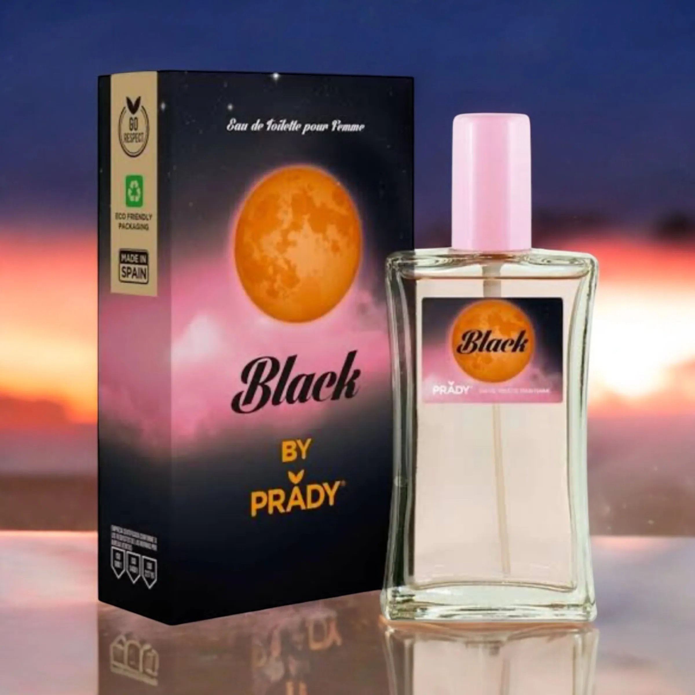 EAU DE PARFUM BLACK POUR FEMME PRADY
