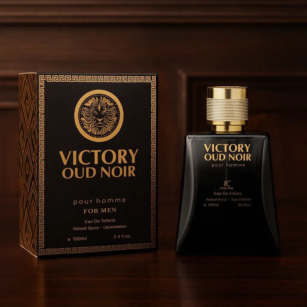 Lot de 6 (2,20 La pièce) - Parfum Victory Oud Noir Men 100ml - Fragrance Couture