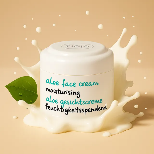 Lot de 6 (2,40€ La pièce) Crème de jour à l'Aloe Vera - Ziaja
