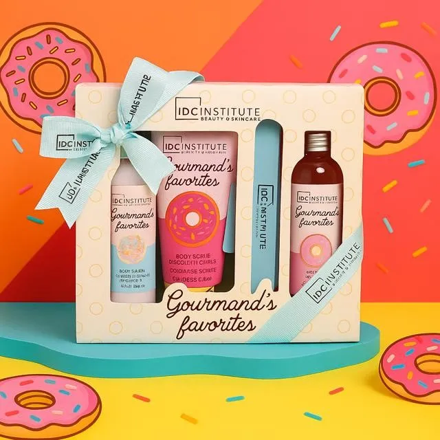 Lot de 3 (6€ la pièce) - Coffret bain gourmand's favorites Idc Institute 12179