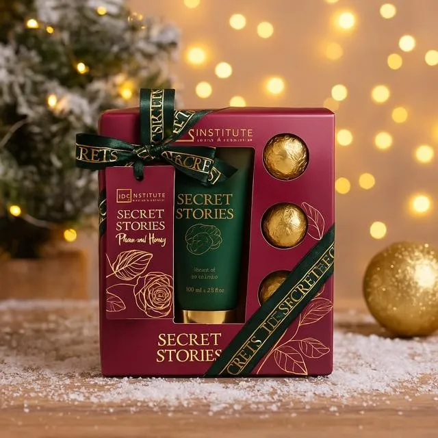 Lot de 3 (4€ la pièce) - Coffret bain secret stories 4 pièces Idc Institute 44078