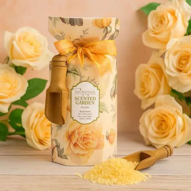 Lot de 6 (2€ la pièce) Sels de bain scented garden Idc Institute 56209