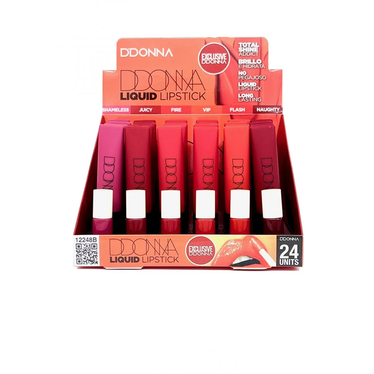 ROUGE A LEVRE LIQUIDE ULTRA HYDRATANT D'DONNA 12248 B