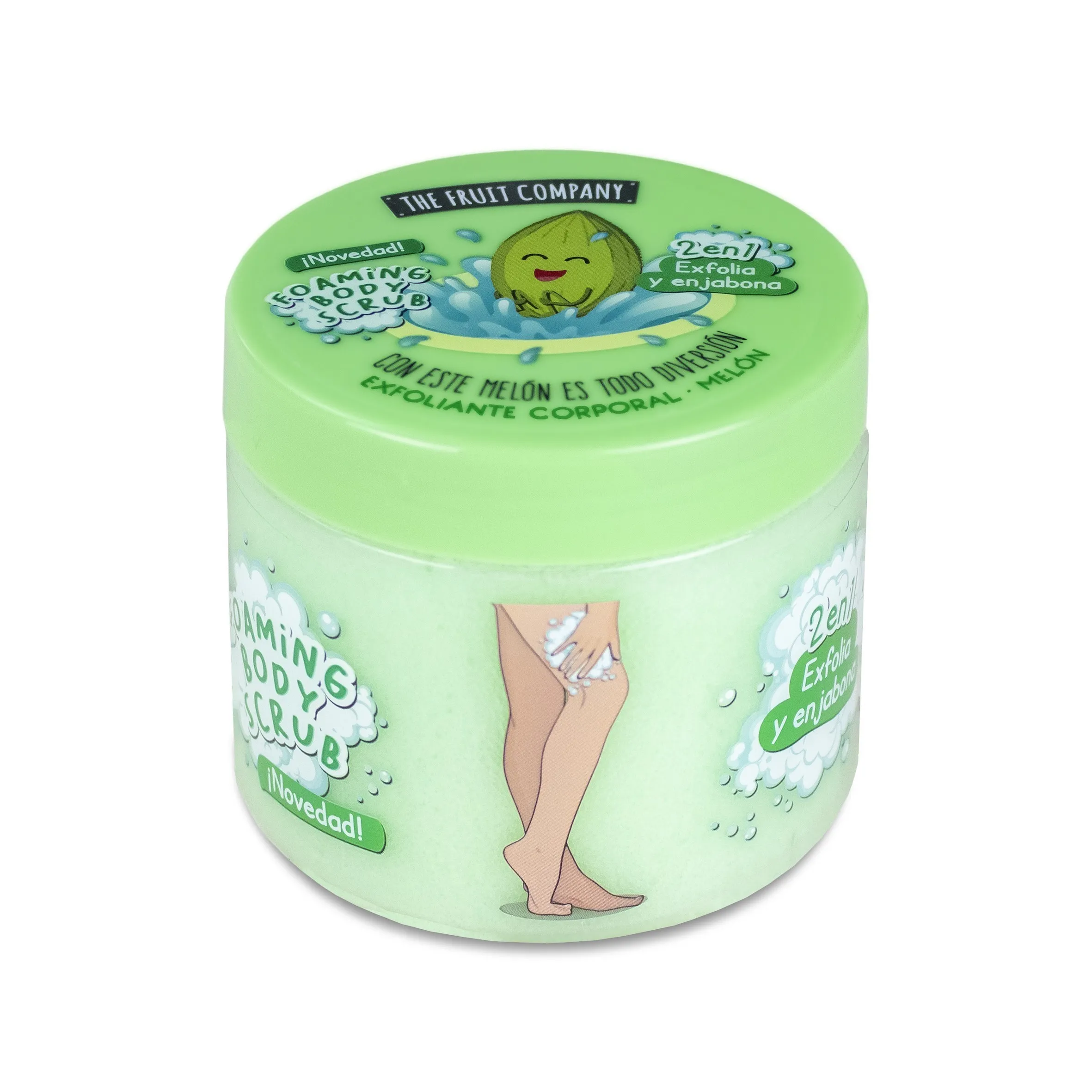 BODY SCRUB + SAVON 2 EN 1 THE FRUIT COMPANY  MELON