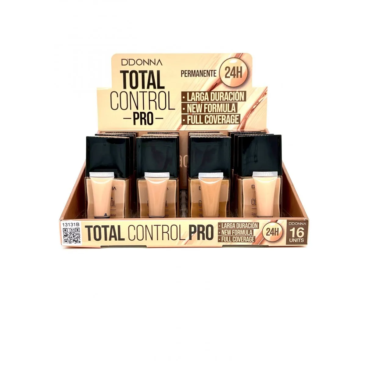 FOND DE TEINT TOTAL CONTROL SPF15 D'DONNA 13131B