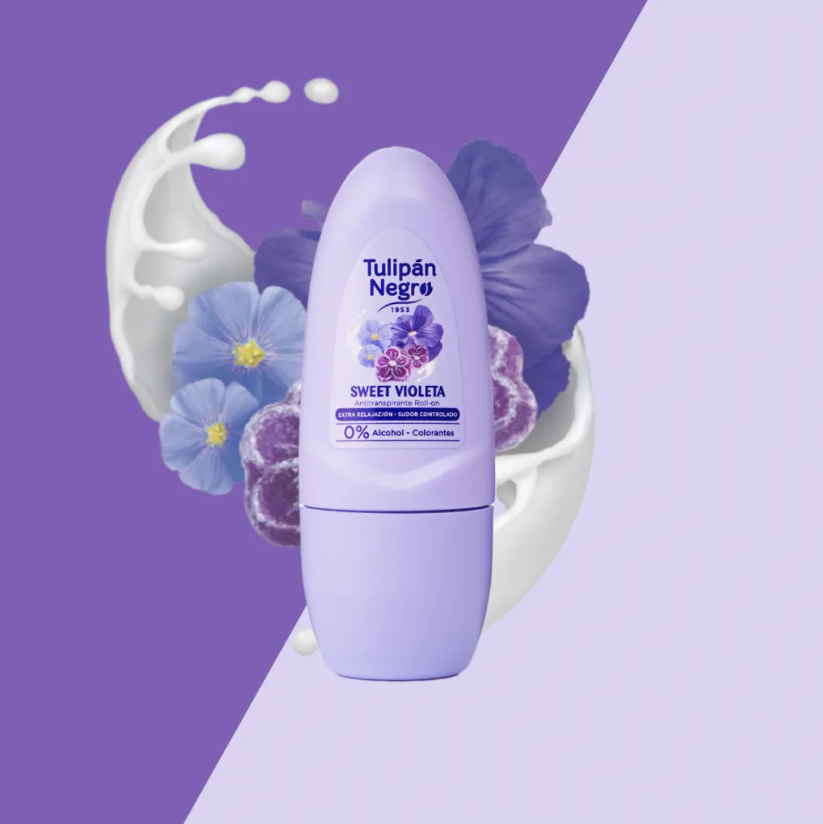DÉODORANT ROLL ON TULIPAN NEGRO VIOLETTE