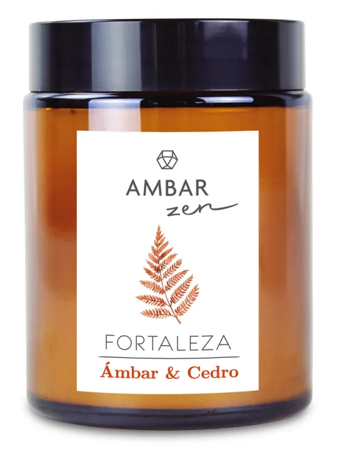 BOUGIE COLLECTION AMBIANCE AMBAR ZEN AMBRE ET CEDRE