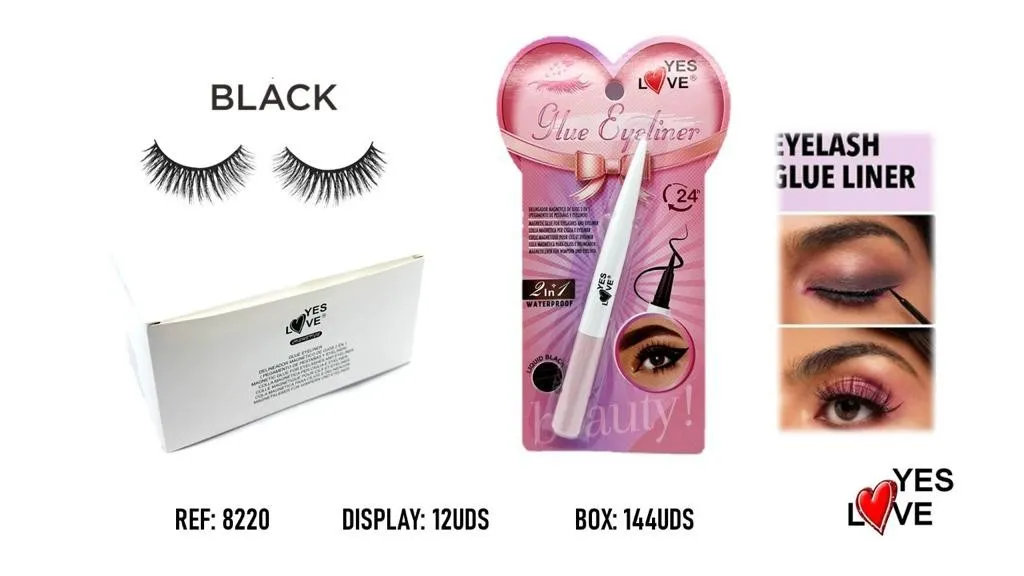 COLLE EYELINER POUR FAUX CILS YES LOVE 8220